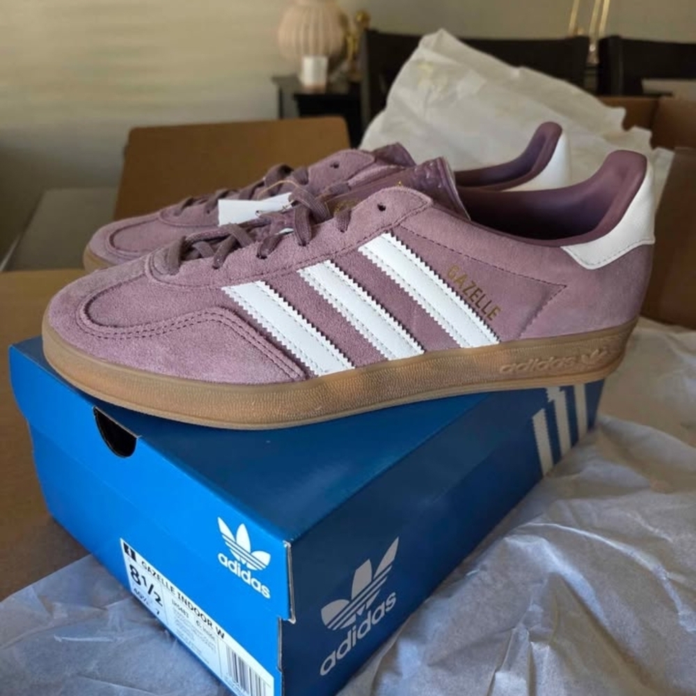 Adidas Gazelle Sneakers - Shadow Fig